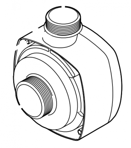 Улитка, ASM pump housing Aquarius/AquaMax 44000  