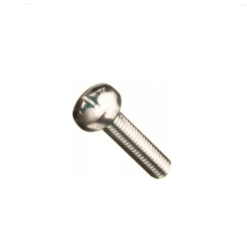 Винт, Oval head screw V2A DIN 7  