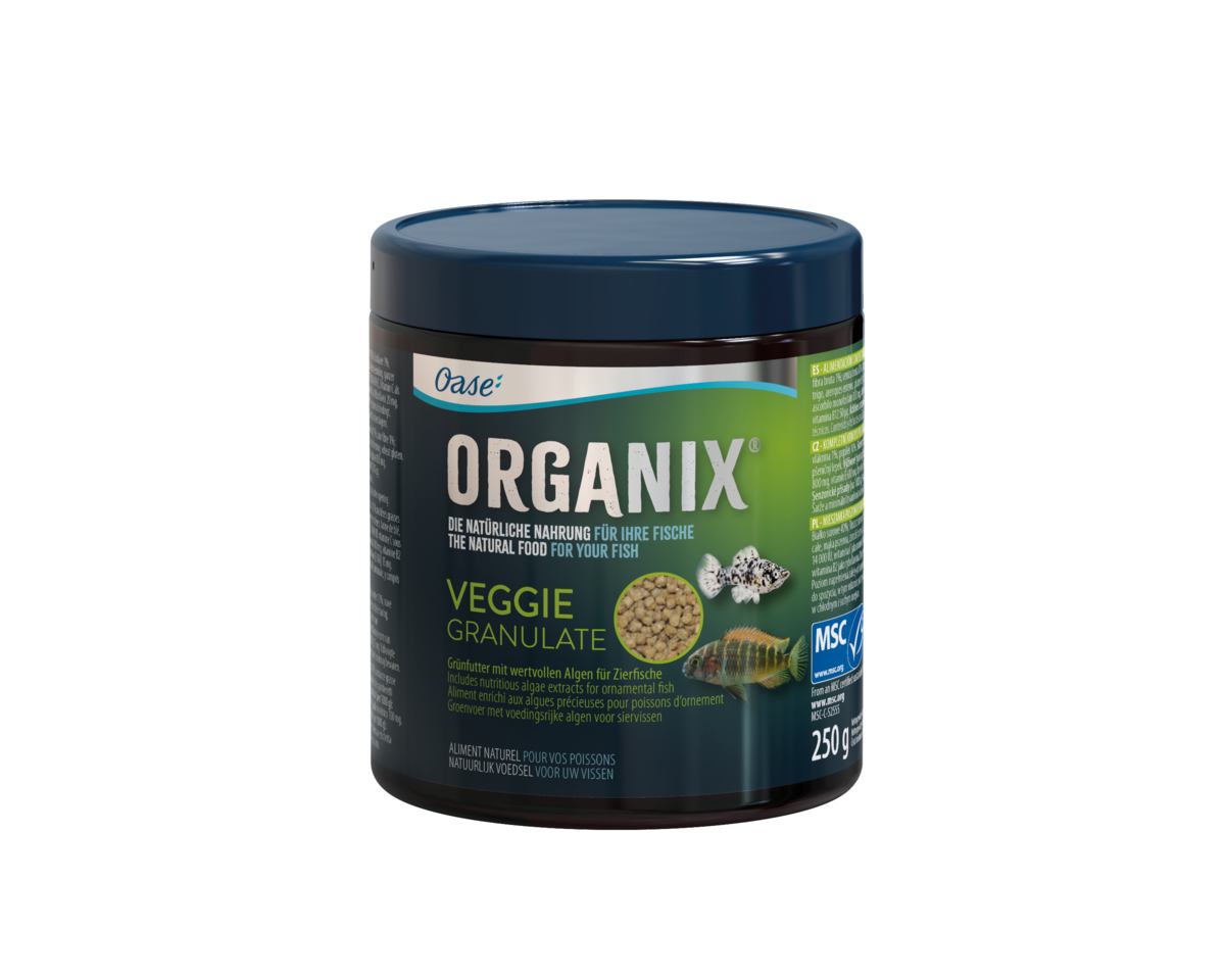 Корм для травоядных рыб, ORGANIX Veggievore Granulate 550 ml