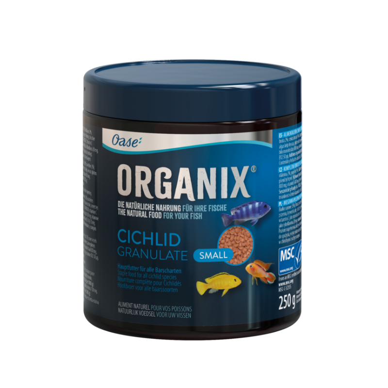 Корм для цихлид, ORGANIX Cichlid Granulate S 550 ml