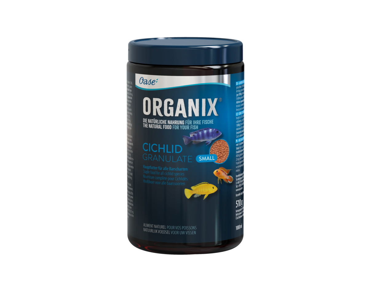 Корм для цихлид, ORGANIX Cichlid Granulate S 1000 ml