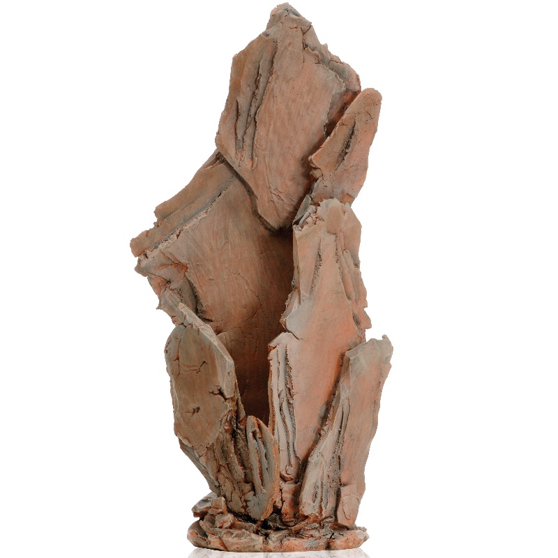 Декоративный элемент Красный сланец, Slate stack ornament large red