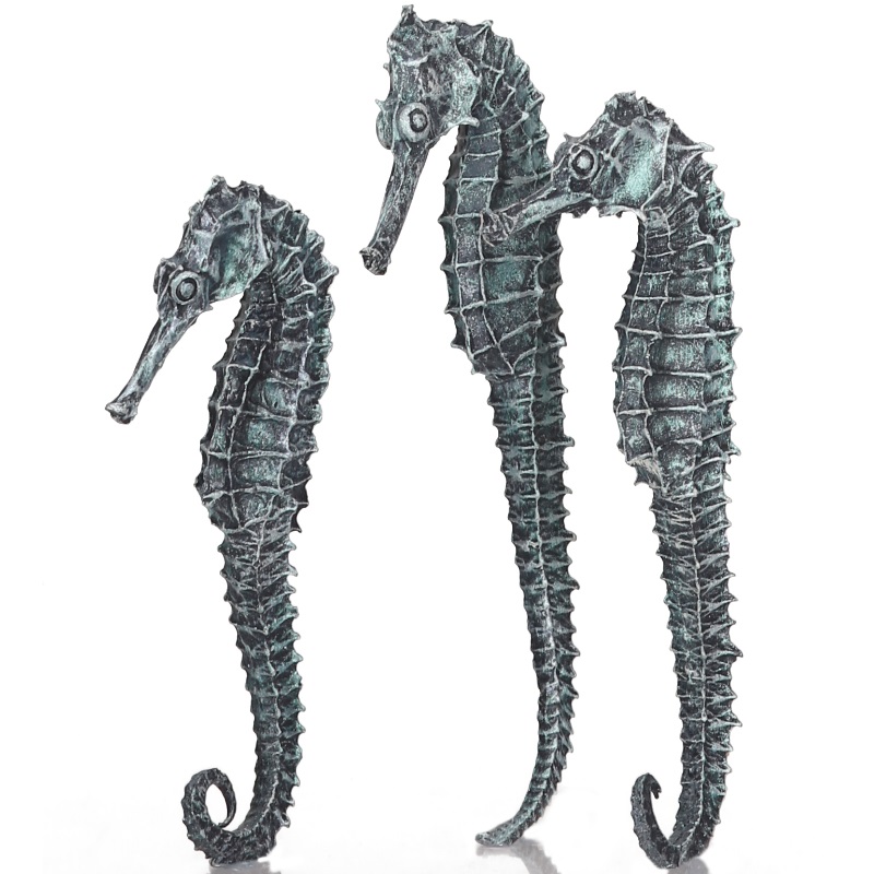 Набор морских коньков Seahorses 3-pack black