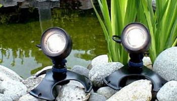 Виды светового оборудования для фонтанов